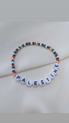 Palestine (word) Bracelet