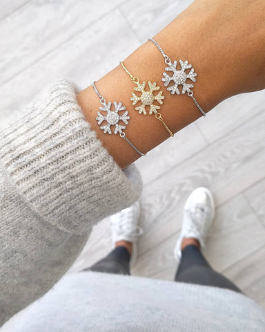 Snowflake bracelet
